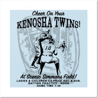 Kenosha Twins Posters and Art